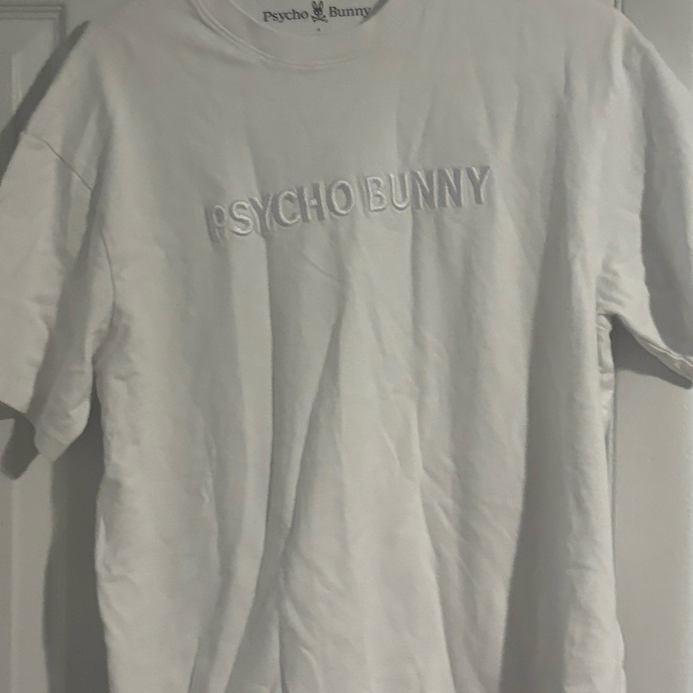 Psycho Bunny White Short Sleeve Tee